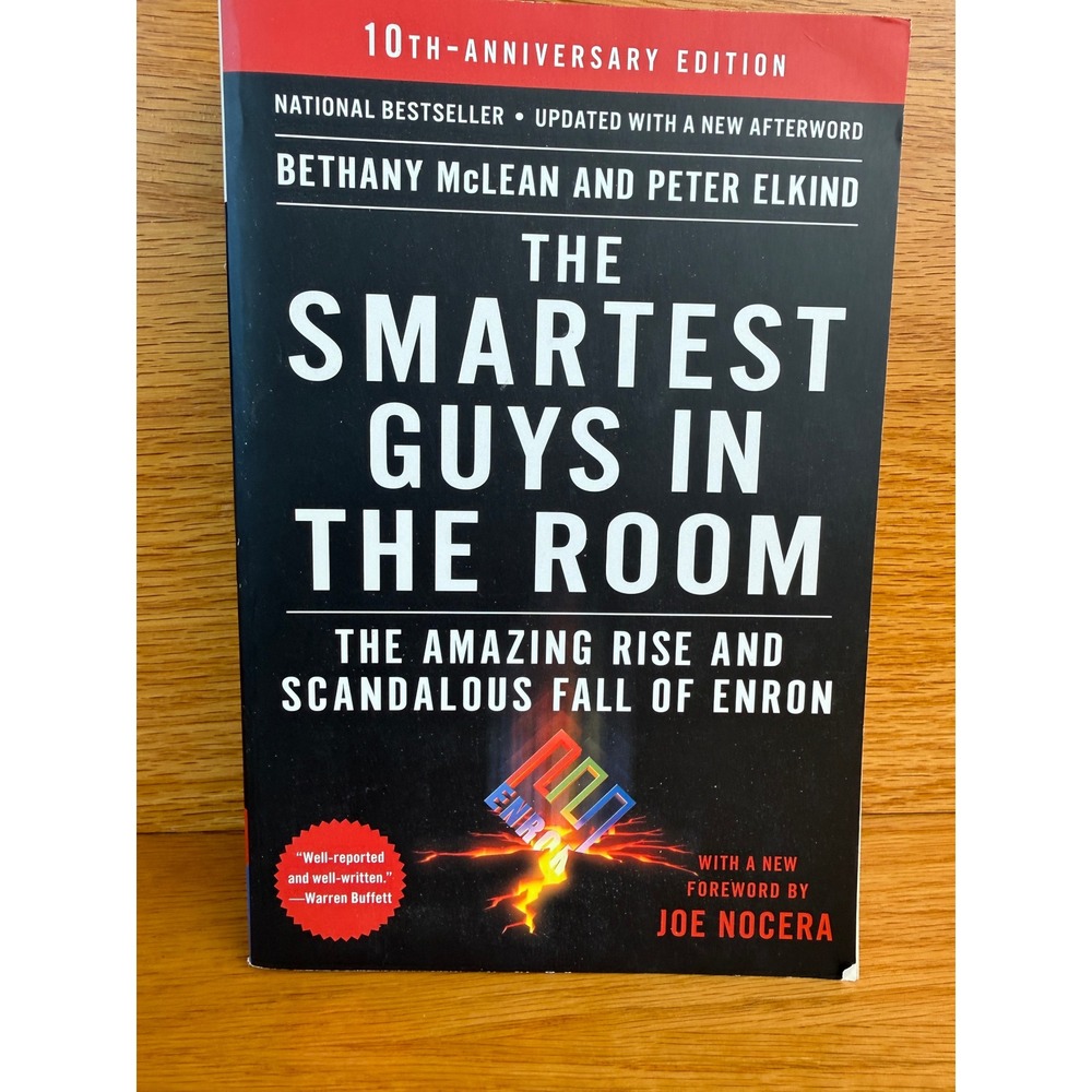 The Smartest Guys in the Room Enron Book Bethany McLean Paperback